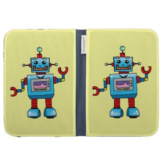 cute robot case for kindle