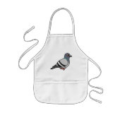 Customizable Rock Pigeon Kid\'s Apron