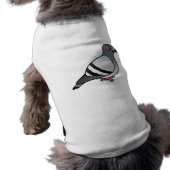 Customizable Rock Pigeon Dog Ribbed Tank Top