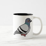 Cute Rock Pigeon Mugs