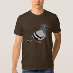 Customizable Rock Pigeon Men's Basic American Apparel T-Shirt
