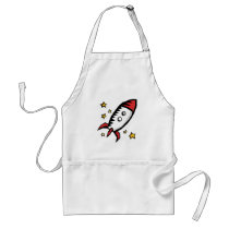 Cute Rocket aprons