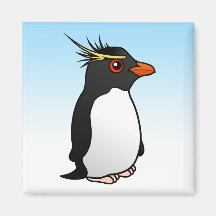 Cute Rockhopper Penguin Magnets