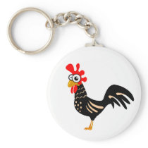Cute rooster key chains