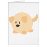 Cute Round Puppy cards
