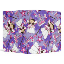 Cute Royal Princess Pattern Binder