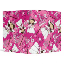 Cute Royal Princess Pattern Binder