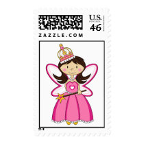 Cute Royal Princess Stamp