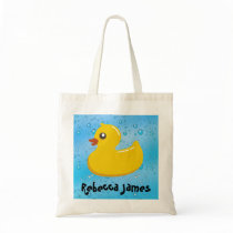 Cute Rubber Ducky/Blue Bubbles Bags