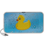 Cute Rubber Ducky/Blue Bubbles speakers
