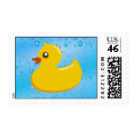 Cute Rubber Ducky/Blue Bubbles stamps