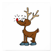 Cute rudolph posters