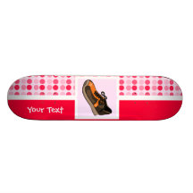 Cute Running Shoe Custom Skate Board