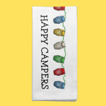 Cute RV Vintage Teardrop  Camper Travel Trailer napkins