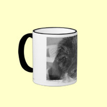 Cute sad Dachshund Puppy mugs