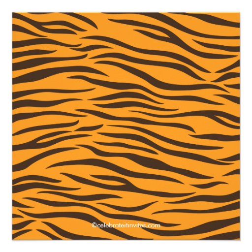 Cute Safari Jungle Birthday Party Invitations