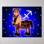 Cute Sagittarius Zodiac posters