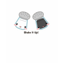 Cute Salt and Pepper Ladies' T-shirt