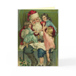Cute Santa Christmas Card