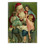 Cute Santa Christmas Card