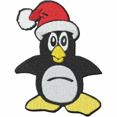 Cute Santa Christmas Penguin Cute Santa Christmas Penguin