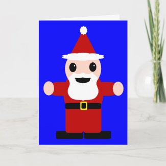 Cute Santa Claus card