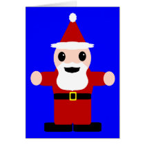 Cute Santa Claus cards