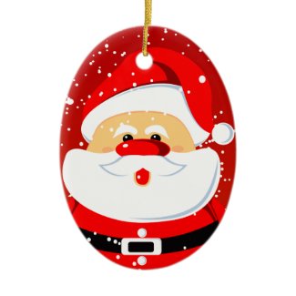 Cute Santa Claus Christmas ornament ornament