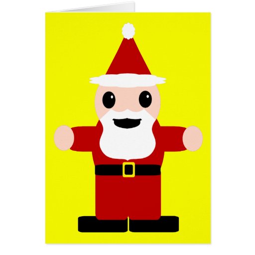 Cute little hand drawn Santa Claus on a yellow background 

Each card has a message inside from the North Pole for your child. Simply select the card you want and before ordering enter the child's name to the right side of the screen. The card will come pre-printed with the child's name and the selected message. If you have multiple children to order for you will have to select each individually, and there are bulk discounts available. These cards are a great way to send your children or a kid in your life a special message, and teach them how important thank you notes can be!