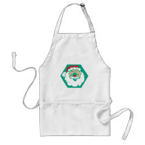 cute santa face aprons