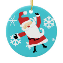 Cute Santa Ornament ornaments