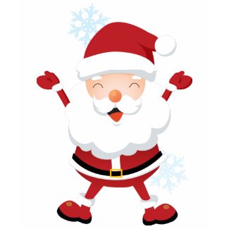 Cute Santa Shirt - Teens & Womens sizes shirt