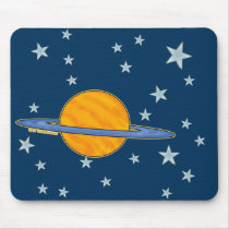 Cute Saturn Mousepads