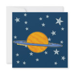 Cute Saturn &amp; Stars Invitations
