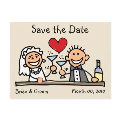 Cute Save the Date Postcards
