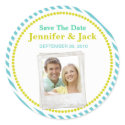 Cute Save the date Sticker with photo
