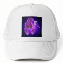 Cute Scorpio Zodiac Trucker Hat
