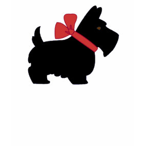 CUTE SCOTTIE DOG HOODIE shirt