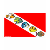 Cute Dive Flag 