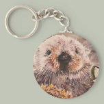 Cute Sea Otter Keychain Gift
