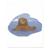 cute sea otter posters by doonidesignsanimals cute sea otter posters