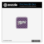 Cute Seagull; Purple Decals For iPod Nano