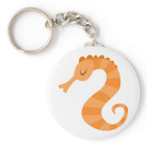 Cute Seahorse Keychain