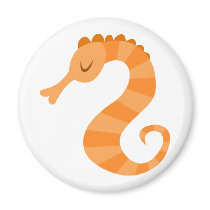Cute Seahorse Magnet