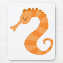 Cute Seahorse Mousepad