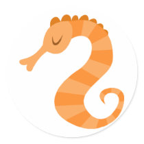 Cute Seahorse Stickers