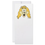 Cute Shaggy Dog Cartoon. rack cards