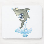 cute shark with ball