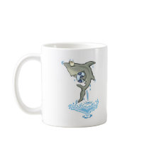 cute shark with ball mugs by doonidesignsanimals cute shark with ball mugs