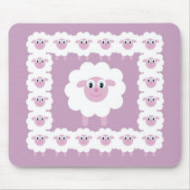 Cute sheep mouse mat mousepads